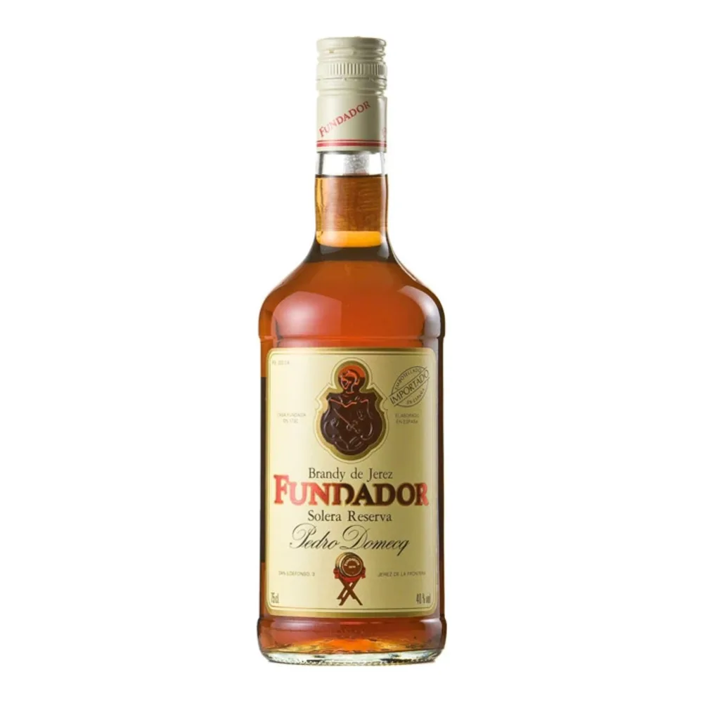 856950008081 FUNDADOR BRANDY SOLERA LIGHT 750ML - Image 1