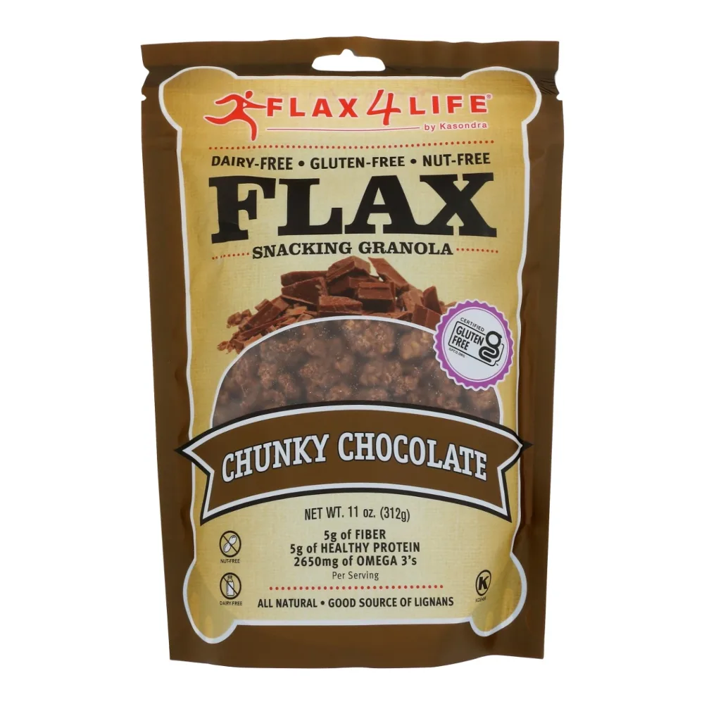857287004272 FLAX GRANOLA GF CHNKY CHOC 11Z - Image 1