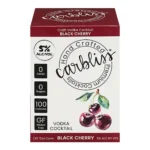CARBLISS VODKA BLK CHRY 4PK