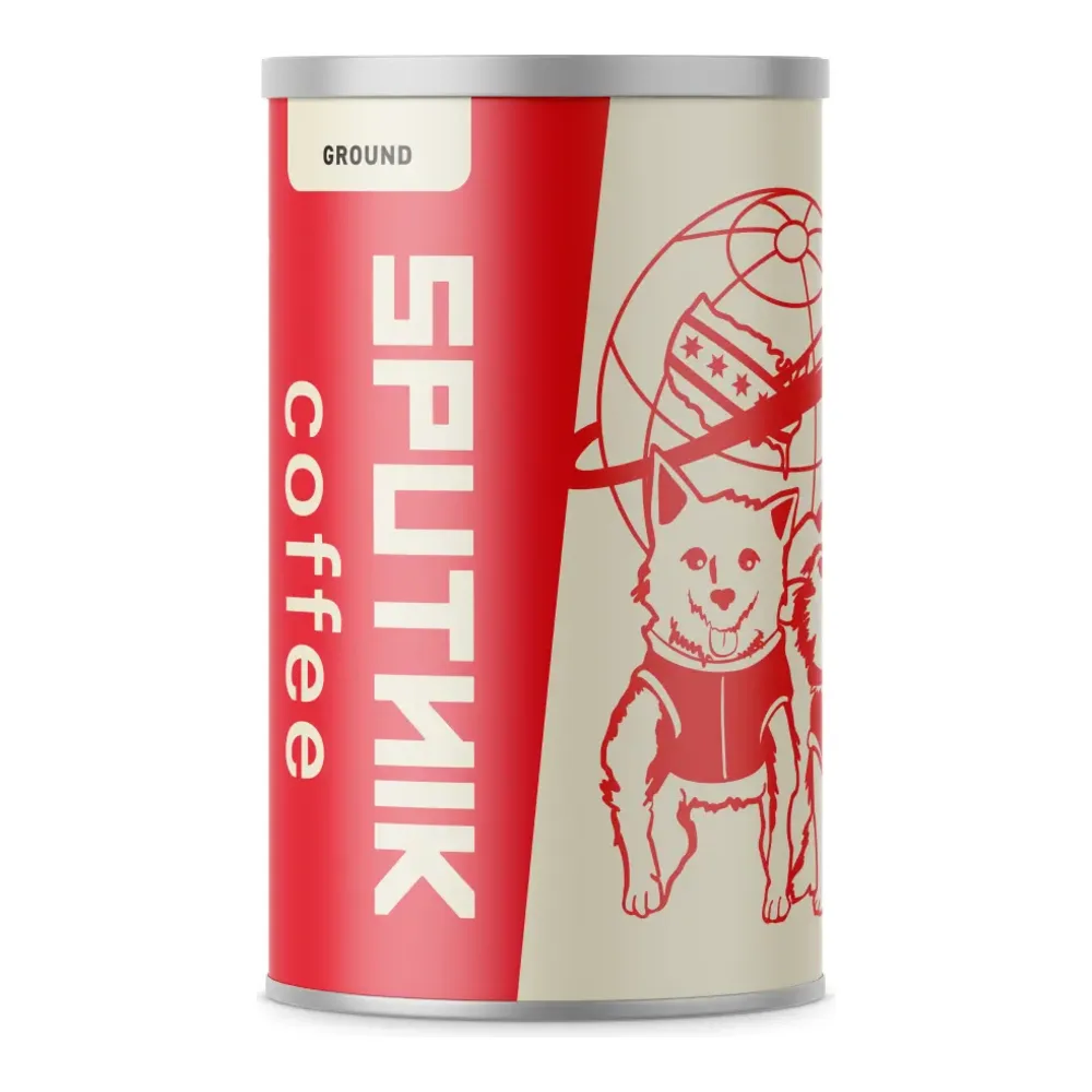 860005557110 SPUTNIK ARABICA GROUND COFFEE 8Z - Image 1