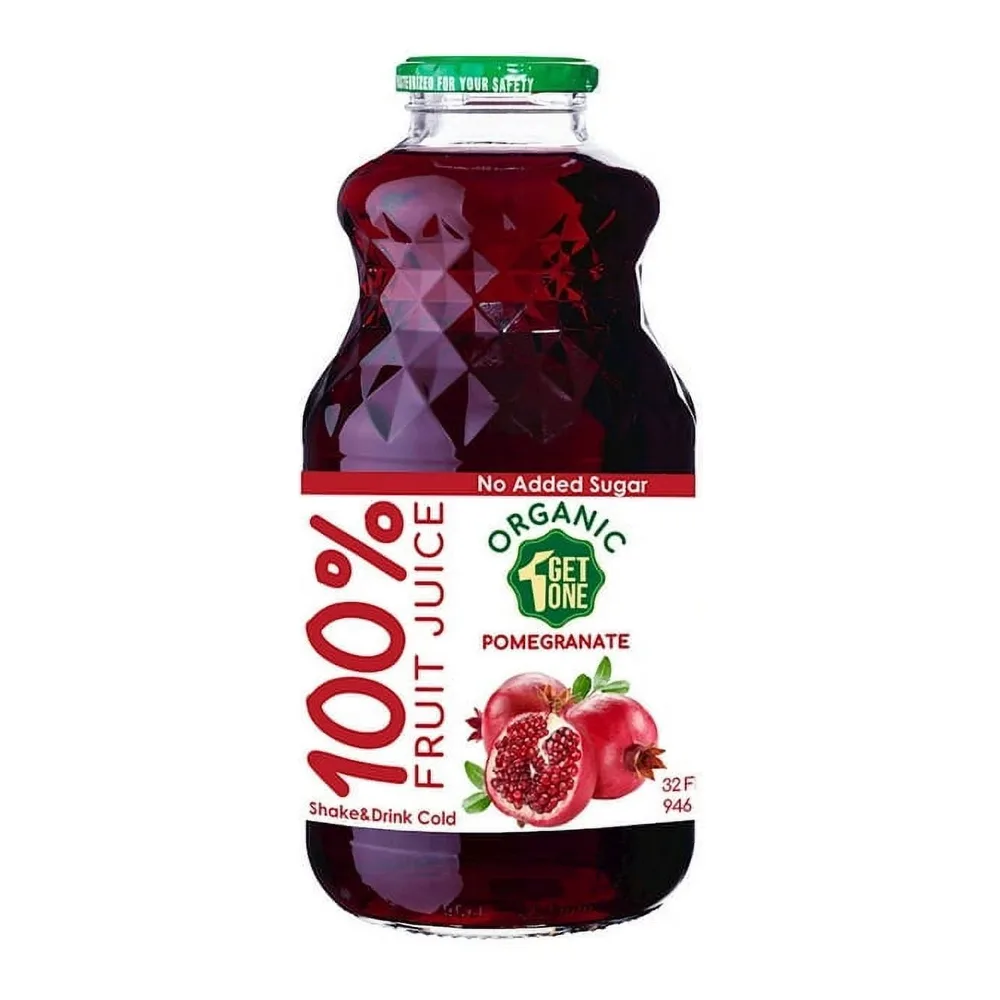 8680313588260 GET ONE ORGANIC POMEGRANATE JUICE 32Z - Image 1