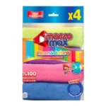 MACROMAX MICROFIBER CLOTH 4PK