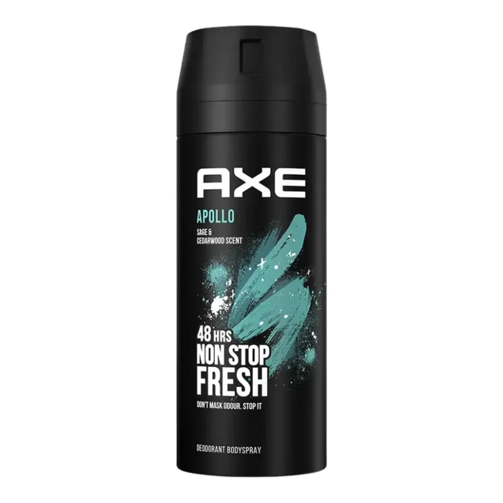 8720181114472 AXE DEODORANT APOLLO BODY SPRAY 48HR - Image 1