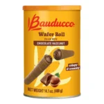 BAUDUCCO WAFER ROLL CHC HZL 14Z