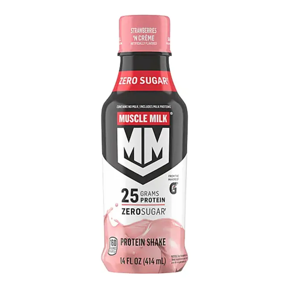 876063002097 MUSCLE MILK STRBRY CREME 14Z - Image 1