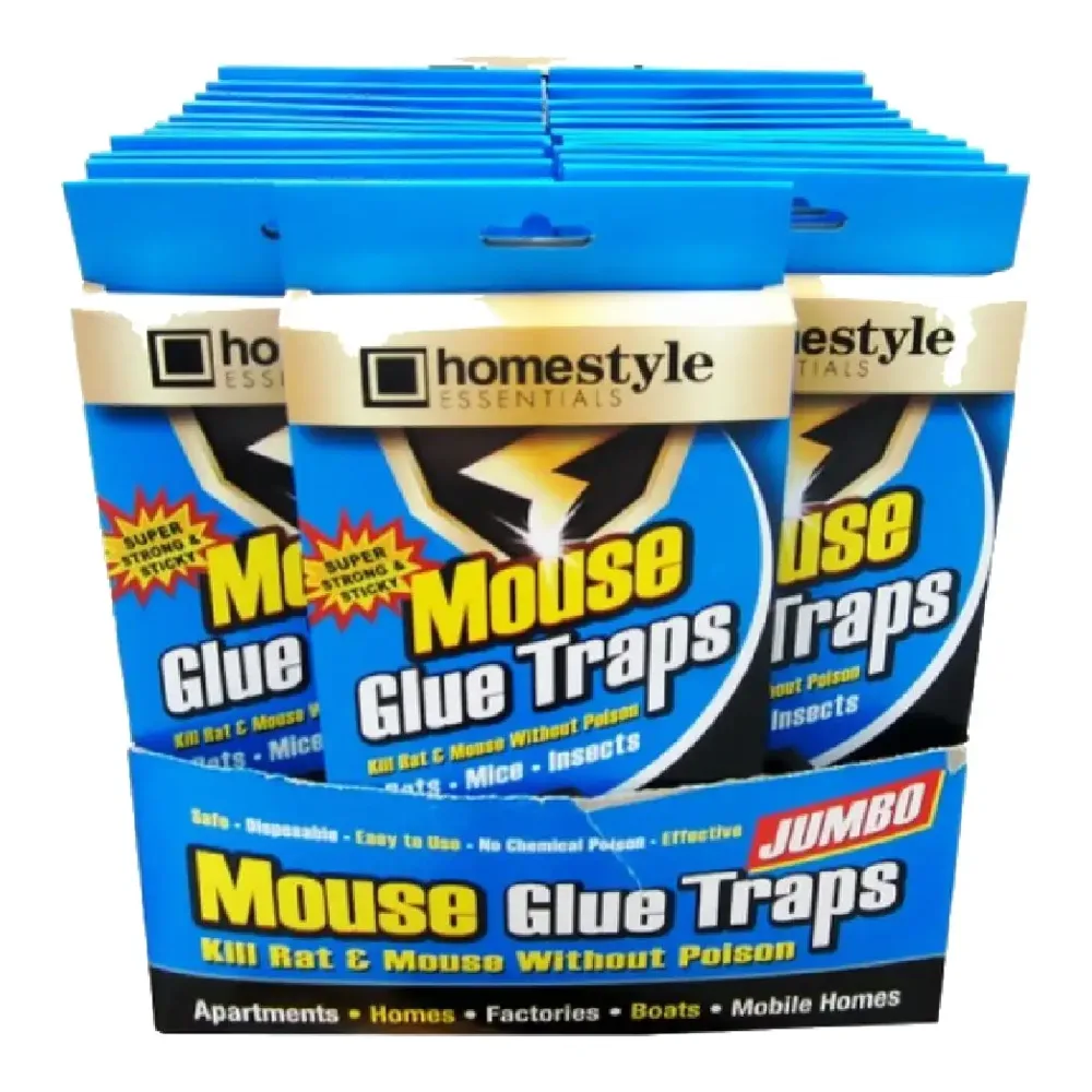 878848890134 BLUE TOUCH JUMBO GLUE TRAPS 2PK - Image 1