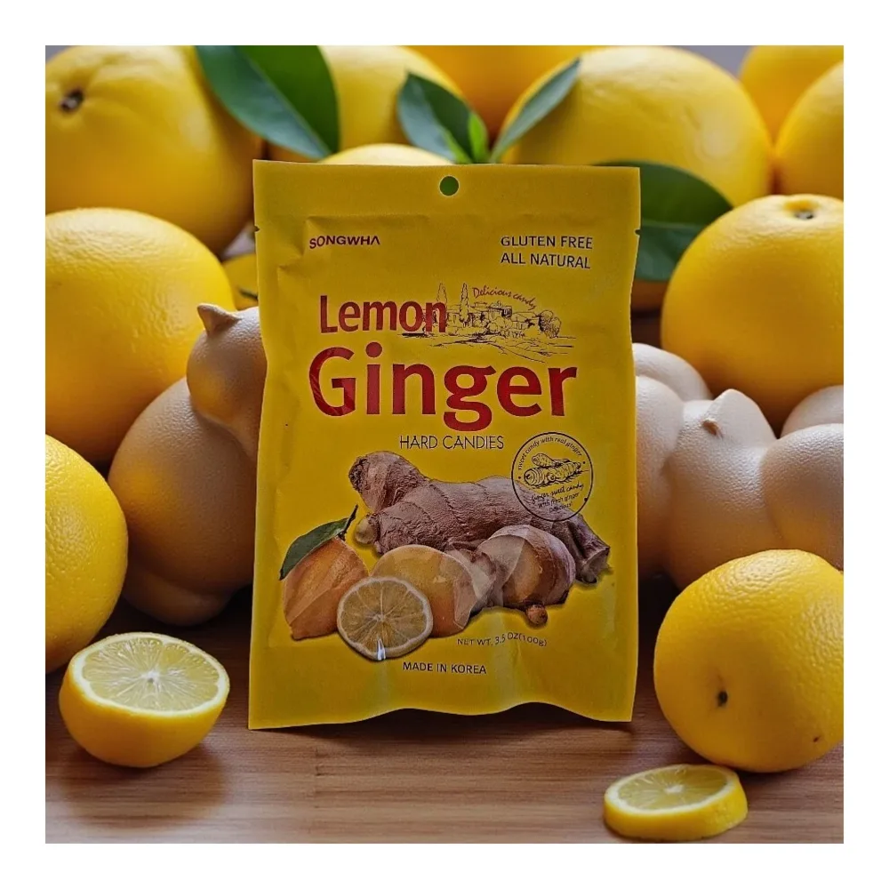 8809390597044 SONGWHA LEMON GINGER CANDY 3Z - Image 1
