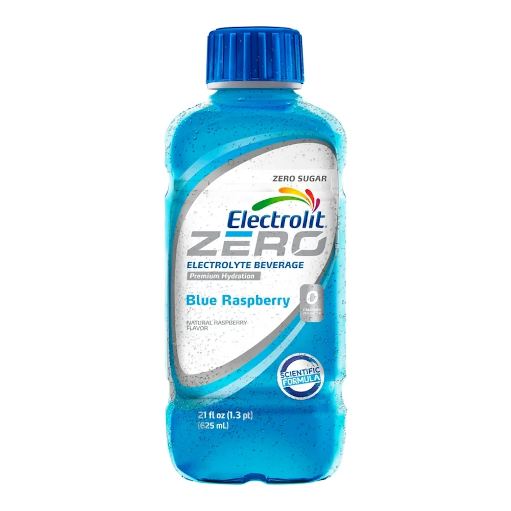 887725001280 ELECTROLIT ZERO BLUE RASPBERRY 21Z - Image 1
