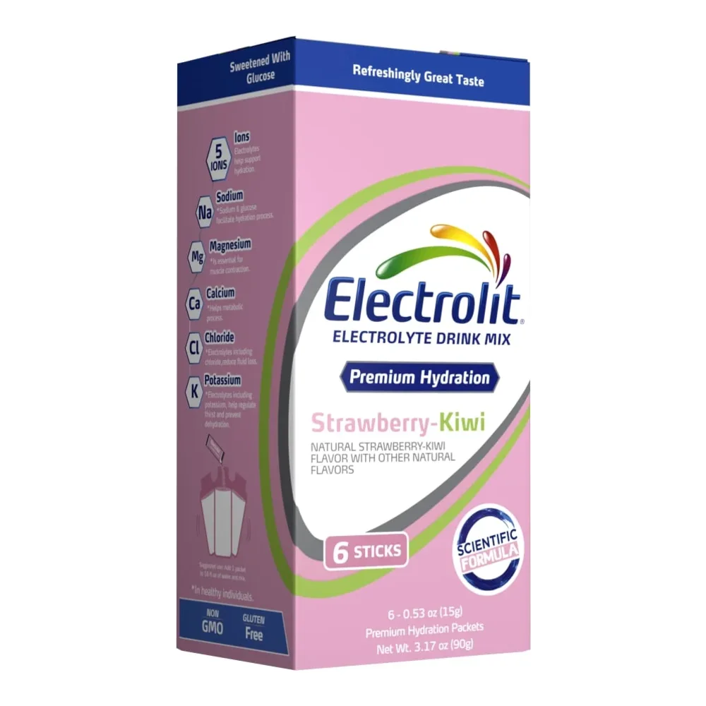 887725001822 ELECTROLIT INST DRINK STRAW-KIWI 6CT - Image 1