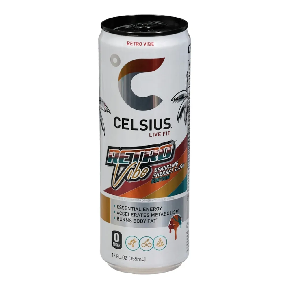 889392001723 CELSIUS SPARK RETRO VIBE 12Z - Image 1