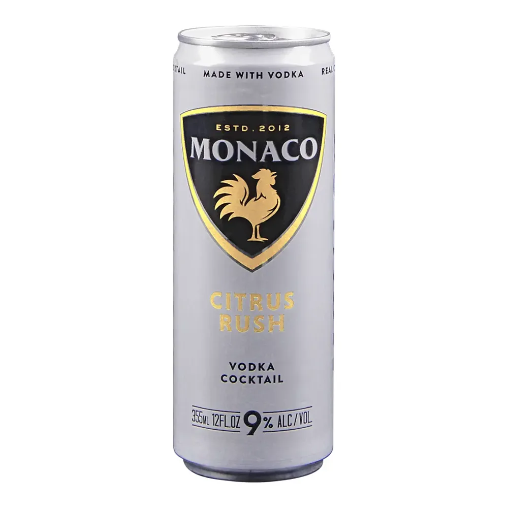 891278002298 MONACO CITRUS RUSH VODKA 12Z - Image 1
