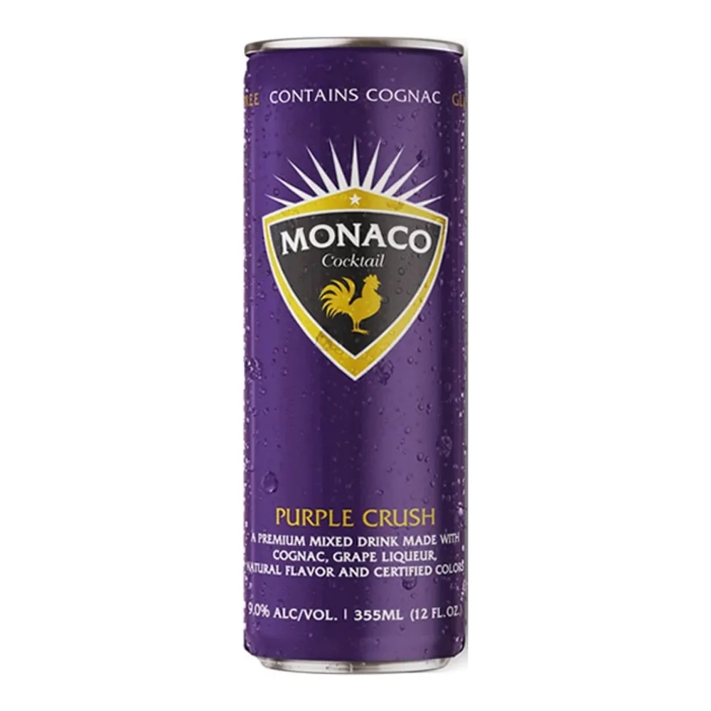 891278002519 MONACO COGNAC CRUSH COCKTAILS 12Z - Image 1