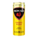 MONACO VODKA TROPICAL RUSH 4PK