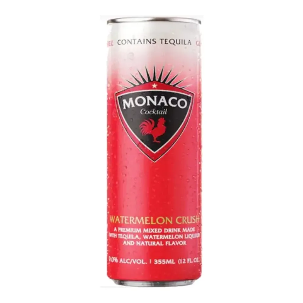 891278003547 MONACO VODKA WATRMELN CRUSH 4PK - Image 1