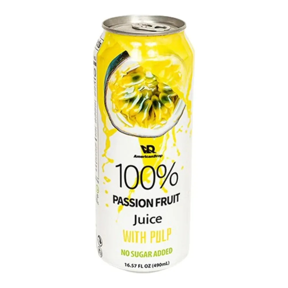 8935270818746 A DROP PASSION FRUIT 100% 16.6Z - Image 1