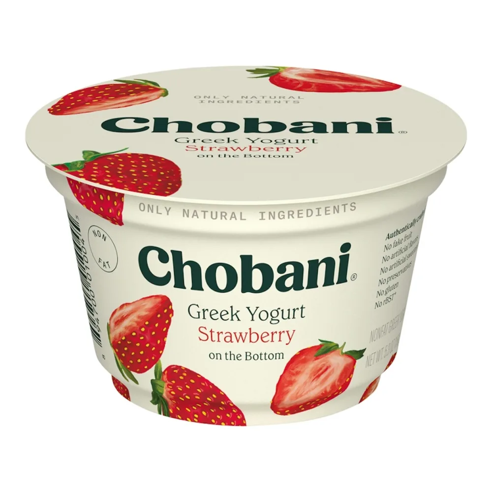 894700010045 CHOBANI GREEK YOGURT STRBRY 5Z - Image 1