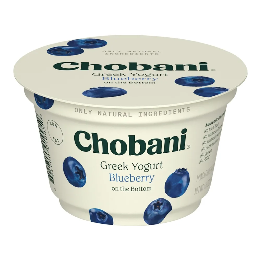 894700010052 CHOBANI GREEK YOGURT BLBRY 5Z - Image 1