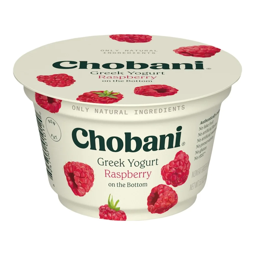 894700010120 CHOBANI GREEK YOGURT RASP 5Z - Image 1