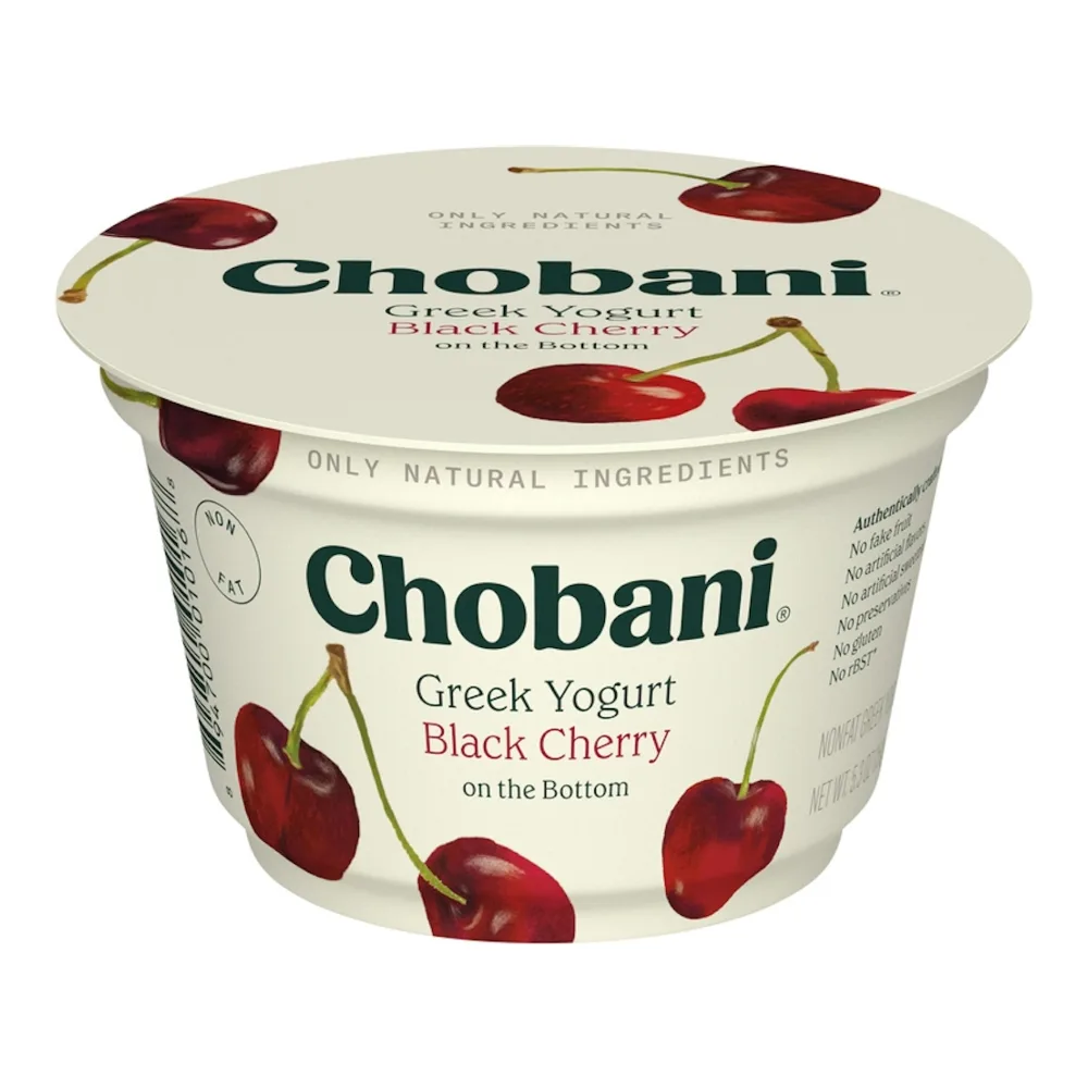 894700010168 CHOBANI GREEK YOGURT BLK CHRY 5Z - Image 1