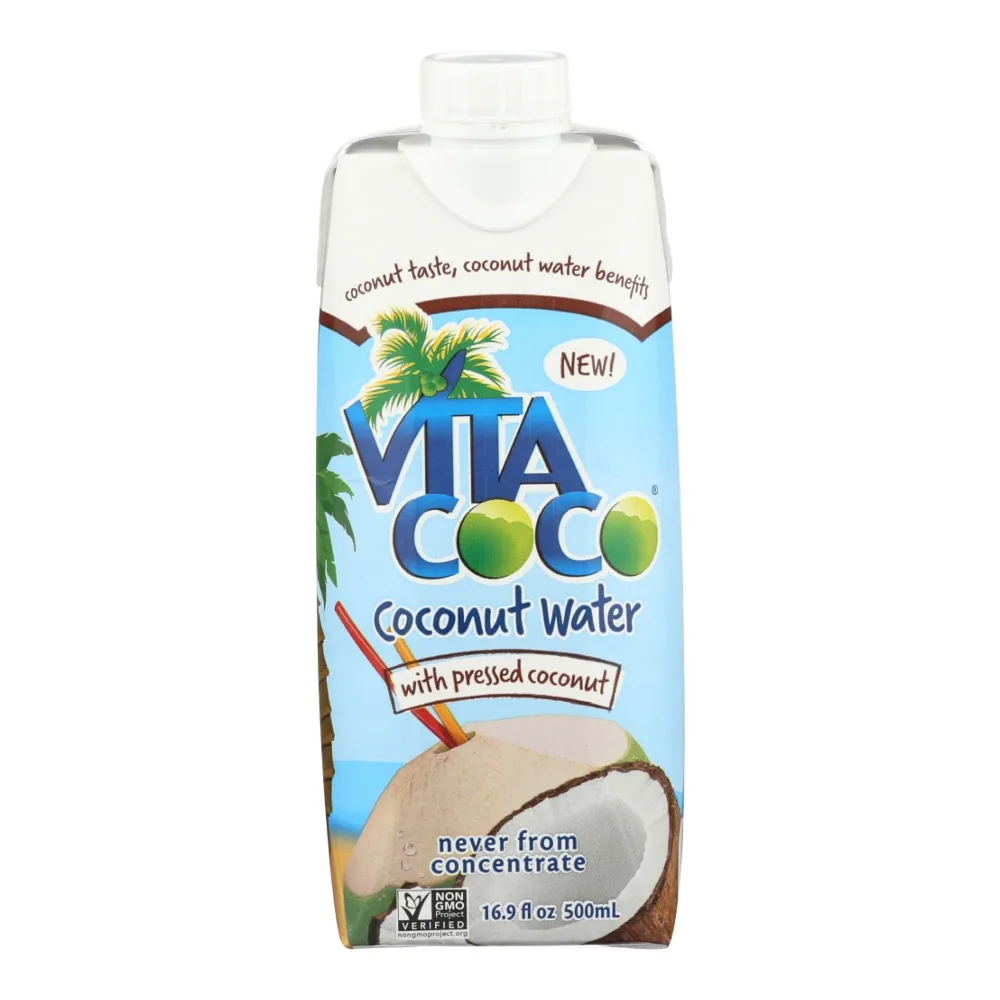898999010144 VITA EXTRA COCONUT WATER TETRA 16Z - Image 1