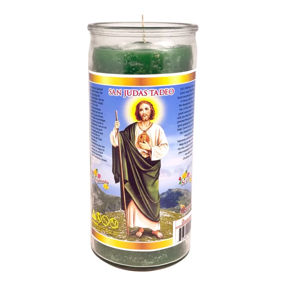 797495010552 CANDLE - SAN JUDAS TADEO SUPER JUMBO 14 DAY - Image 1