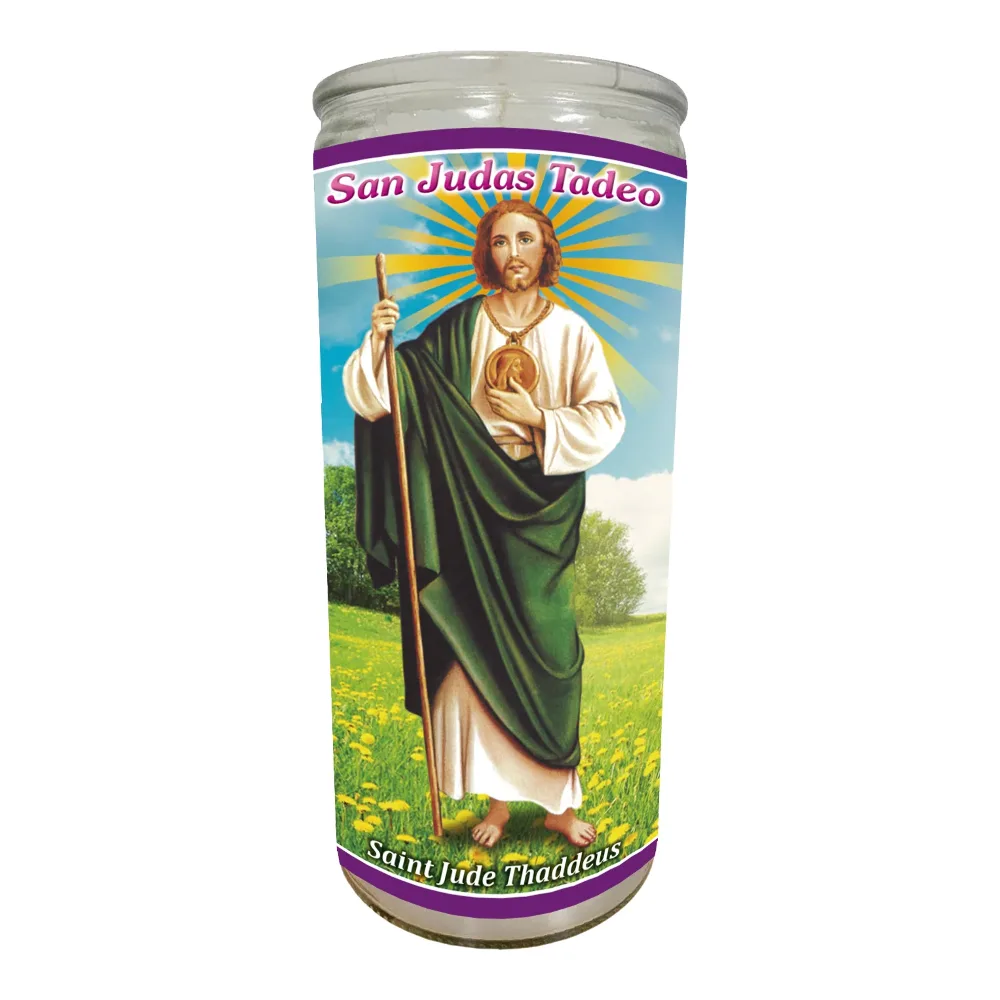 797495010767 CANDLE - SAN JUDAS TADEO SUPER JUMBO 14 DAY - Image 1
